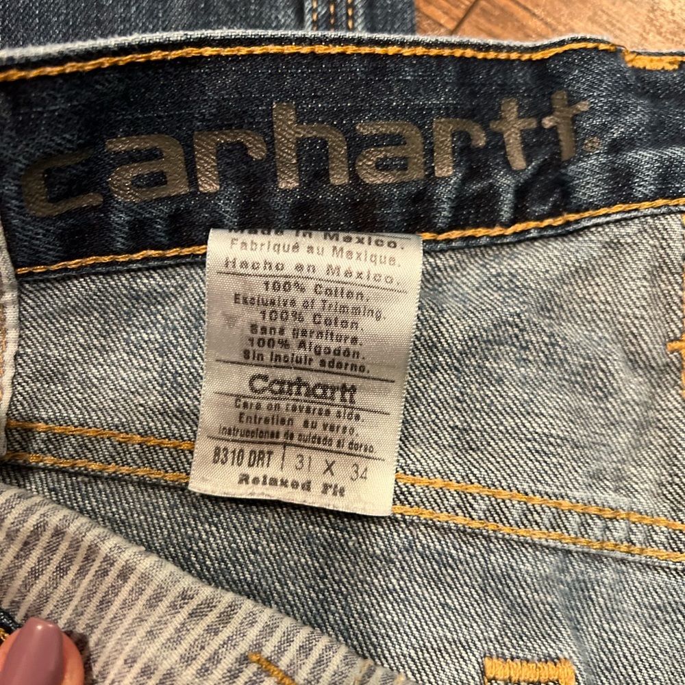 Like new Carhartt mens jeans